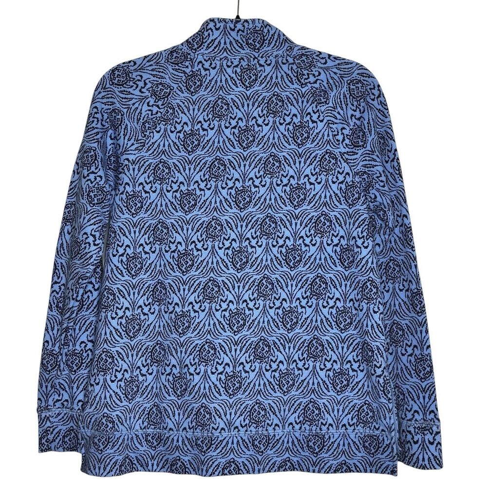 Lilly Pulitzer Women's Playa Bonita Pullover Size M Luxeletic Blue Coastal Chic - Picture 6 of 6